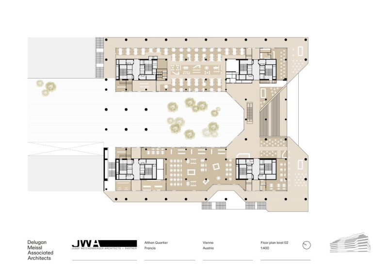 Althan Quartier Francis | Delugan Meissl Associated Architects