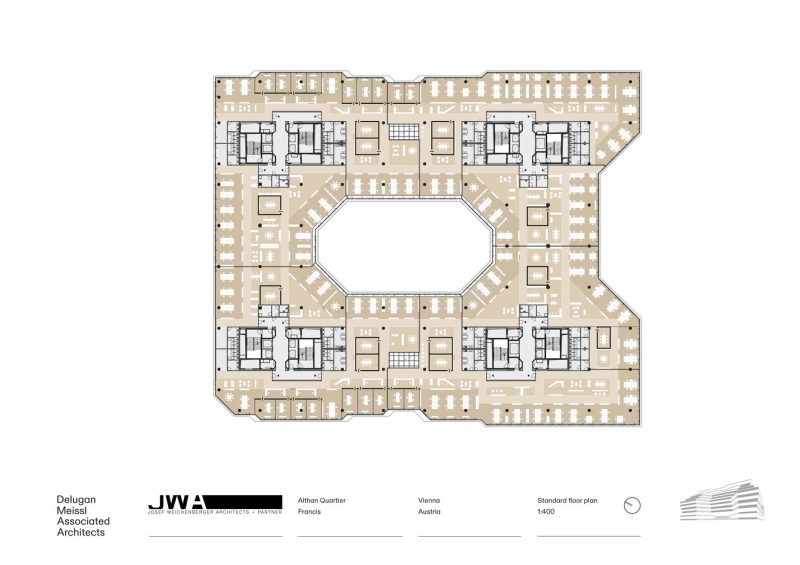 Althan Quartier Francis | Delugan Meissl Associated Architects