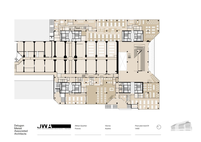 Althan Quartier Francis | Delugan Meissl Associated Architects