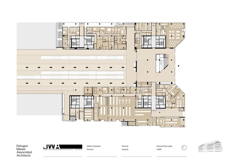 Althan Quartier Francis | Delugan Meissl Associated Architects