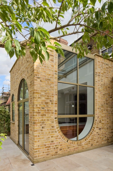 Inside the Edwardian House Reimagined with Playful Brick Arches