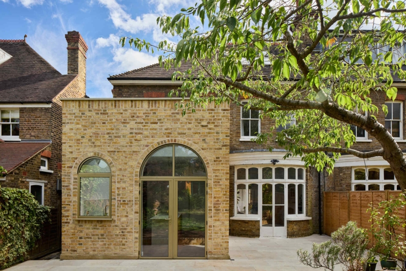 Inside the Edwardian House Reimagined with Playful Brick Arches
