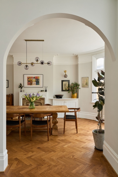 Inside the Edwardian House Reimagined with Playful Brick Arches