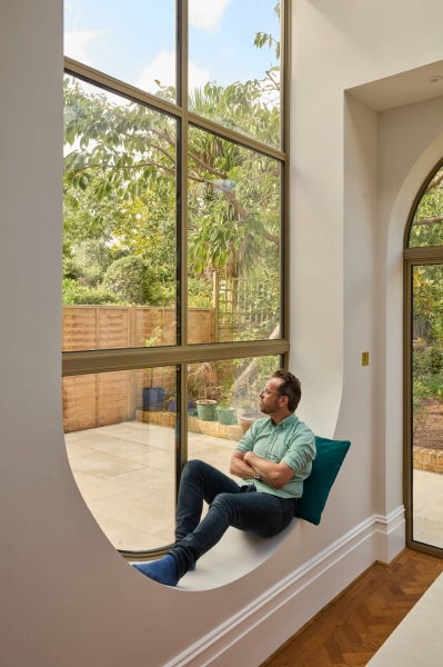 Inside the Edwardian House Reimagined with Playful Brick Arches