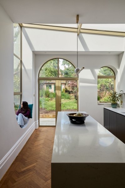 Inside the Edwardian House Reimagined with Playful Brick Arches