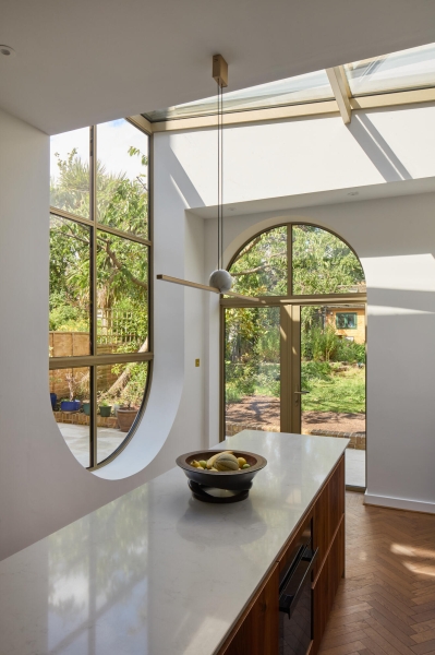 Inside the Edwardian House Reimagined with Playful Brick Arches
