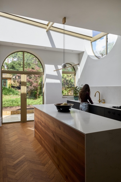 Inside the Edwardian House Reimagined with Playful Brick Arches