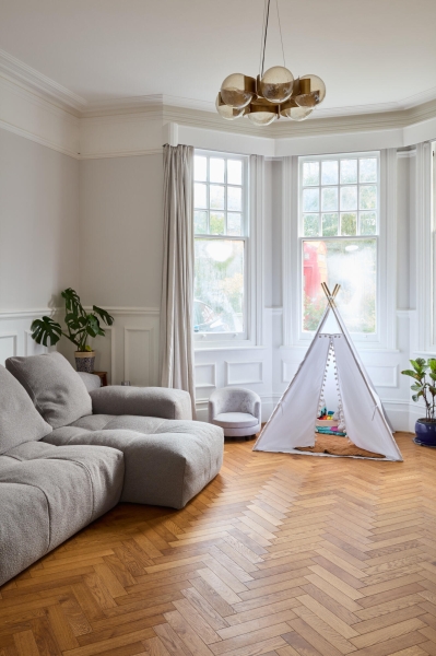 Inside the Edwardian House Reimagined with Playful Brick Arches