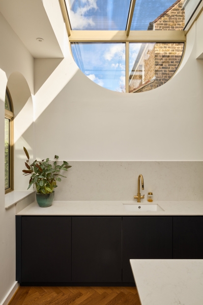 Inside the Edwardian House Reimagined with Playful Brick Arches
