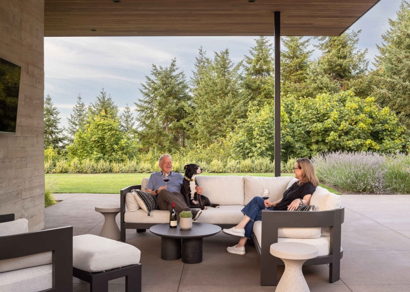 Step Inside a Vineyard Home Framed by Lavender and Ever Changing Valley Views