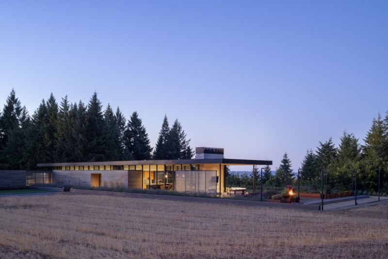 Step Inside a Vineyard Home Framed by Lavender and Ever Changing Valley Views