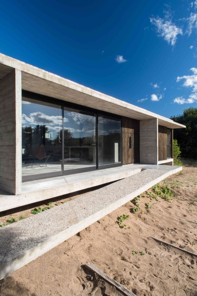 The Concrete and Glass Home Making the Most of Its Forest Setting