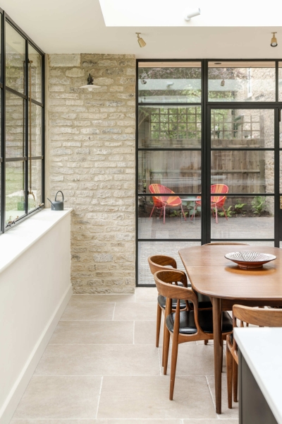 This Charming Stone Cottage Now Features a Light Filled Extension