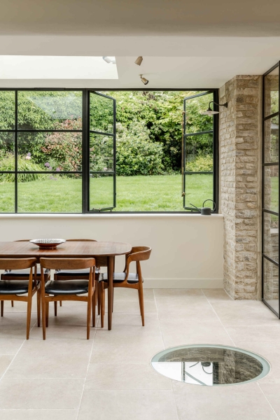 This Charming Stone Cottage Now Features a Light Filled Extension