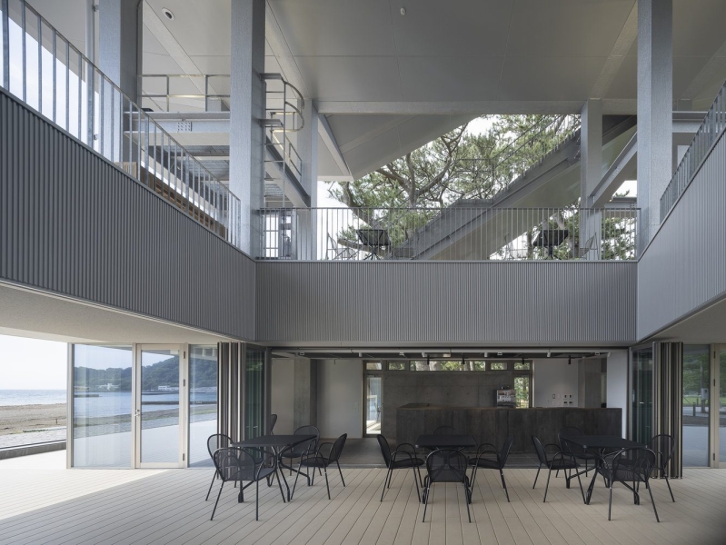 Tsunami Evacuation Complex: Terrasse Orange Toi | Imai Laboratory, IIS, U Tokyo + Nippon Koei Urban Space