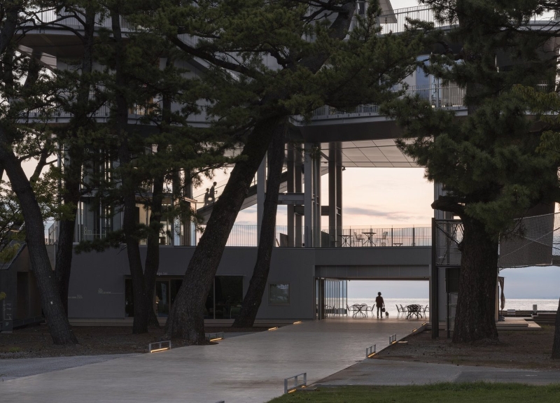 Tsunami Evacuation Complex: Terrasse Orange Toi | Imai Laboratory, IIS, U Tokyo + Nippon Koei Urban Space