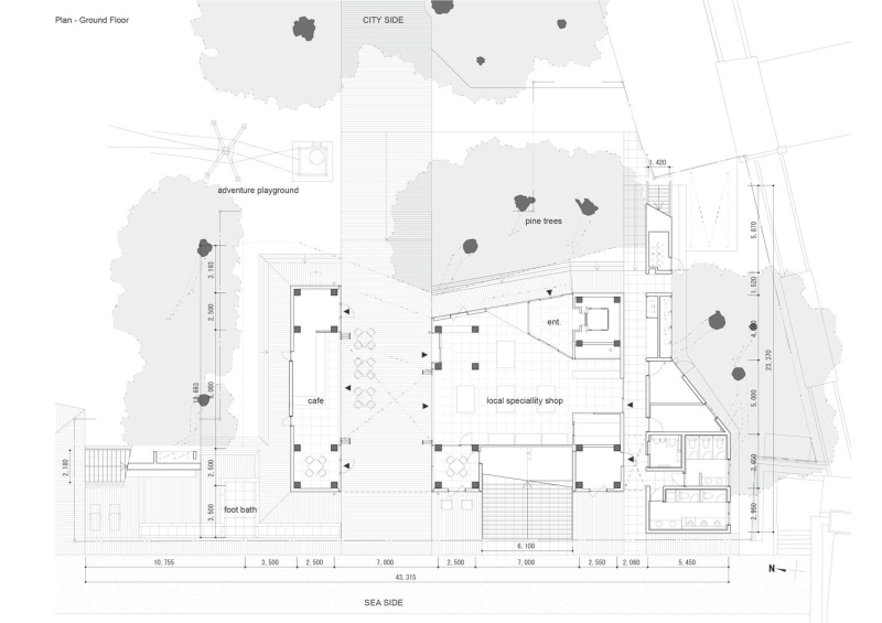 Tsunami Evacuation Complex: Terrasse Orange Toi | Imai Laboratory, IIS, U Tokyo + Nippon Koei Urban Space