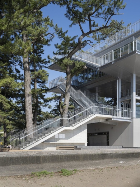 Tsunami Evacuation Complex: Terrasse Orange Toi | Imai Laboratory, IIS, U Tokyo + Nippon Koei Urban Space