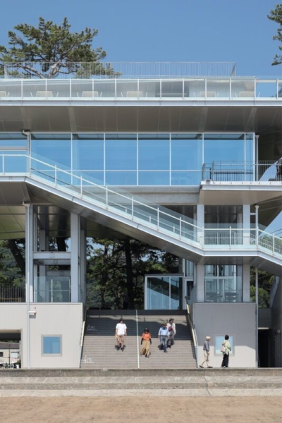 Tsunami Evacuation Complex: Terrasse Orange Toi | Imai Laboratory, IIS, U Tokyo + Nippon Koei Urban Space