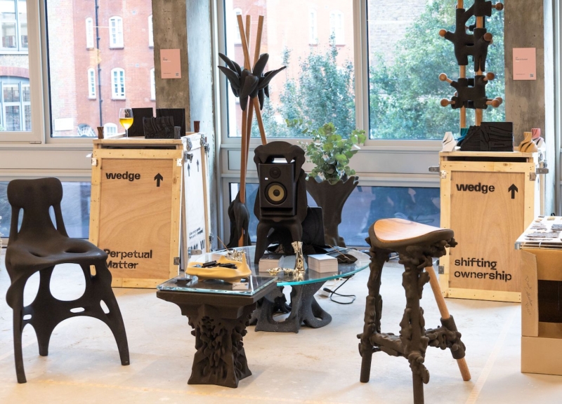 Wedge designs with sand and data