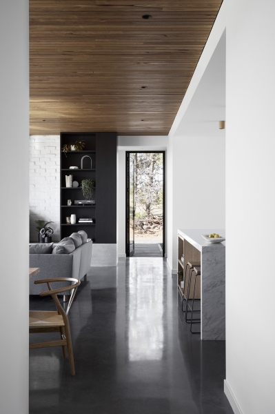 A Breezeway, Ocean Views and Timber Everywhere Inside This Coastal Family Home