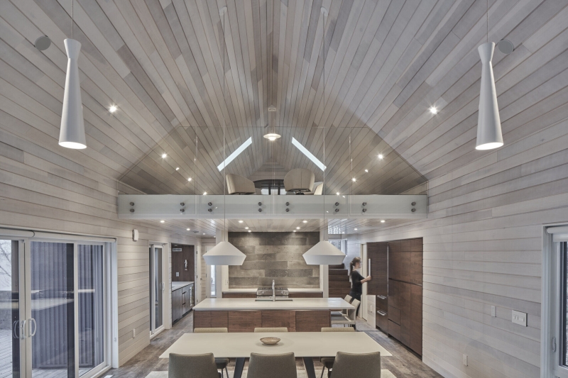 A Collection of Prefab Cabins on the Coast of Canada