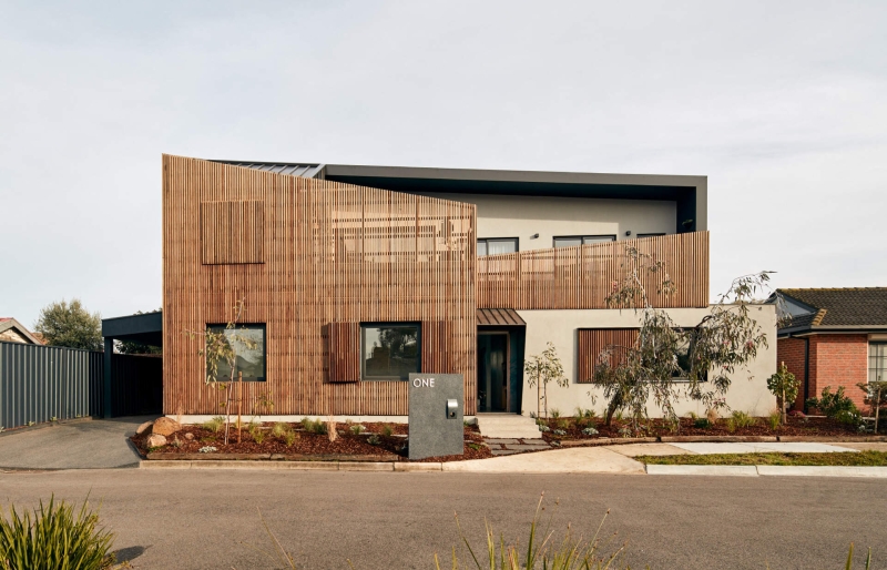 A Family Home Softens Its Modern Design With Timber