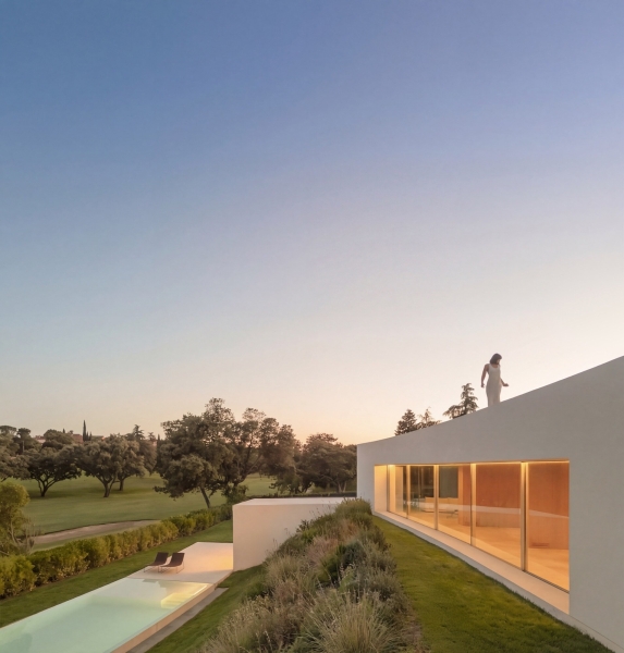 A Madrid House Designed Around Geometry That Feels Natural