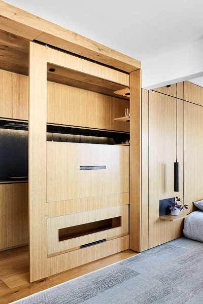 A Small Apartment Packed With Clever Hidden Features