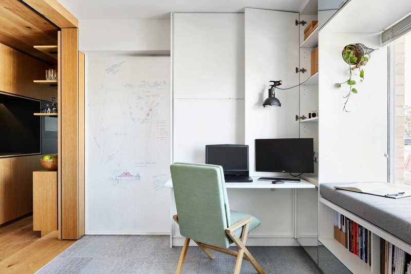 A Small Apartment Packed With Clever Hidden Features