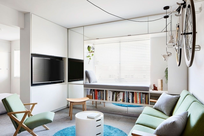 A Small Apartment Packed With Clever Hidden Features