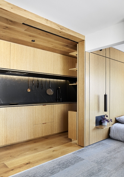 A Small Apartment Packed With Clever Hidden Features