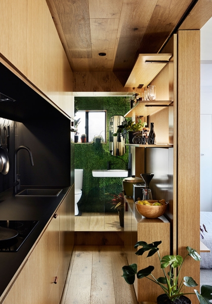 A Small Apartment Packed With Clever Hidden Features