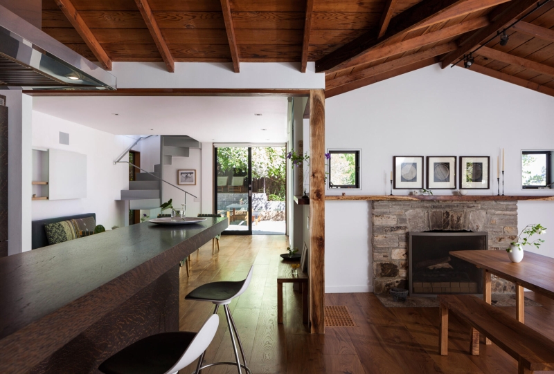 A Small Cottage With a Big Personality Gets a Two-Storey Contemporary Addition