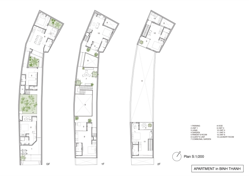 Apartment in Binh Thanh | Sanuki Daisuke architects