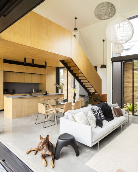How a Black Metal Extension Turned a 1960s Brick House Into a Light-Filled Modern Home