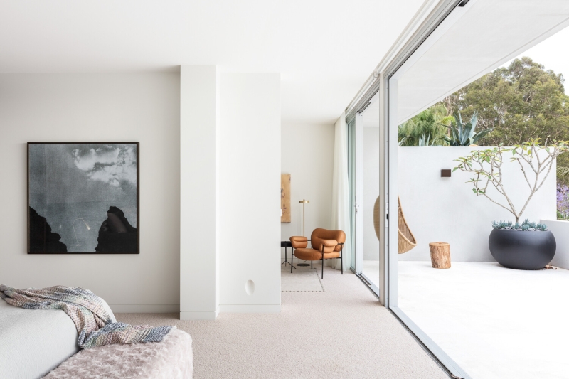 Inside a Multi-Level House That Cascades Down Towards the Water