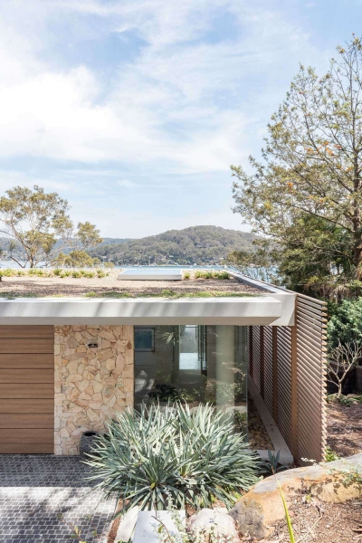 Inside a Multi-Level House That Cascades Down Towards the Water
