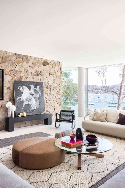 Inside a Multi-Level House That Cascades Down Towards the Water