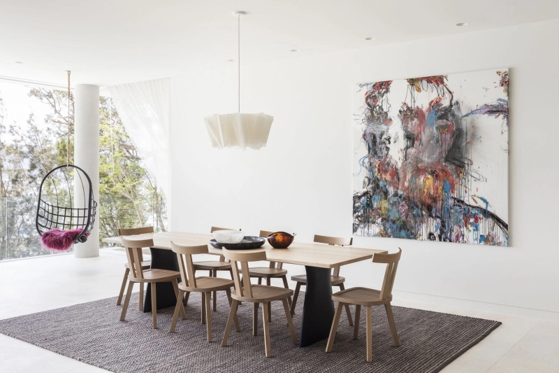 Inside a Multi-Level House That Cascades Down Towards the Water