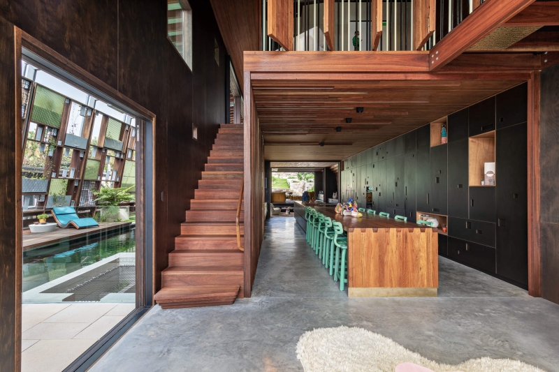 Inside the Carbon Positive Home With a Pool That Feels Like a Creek