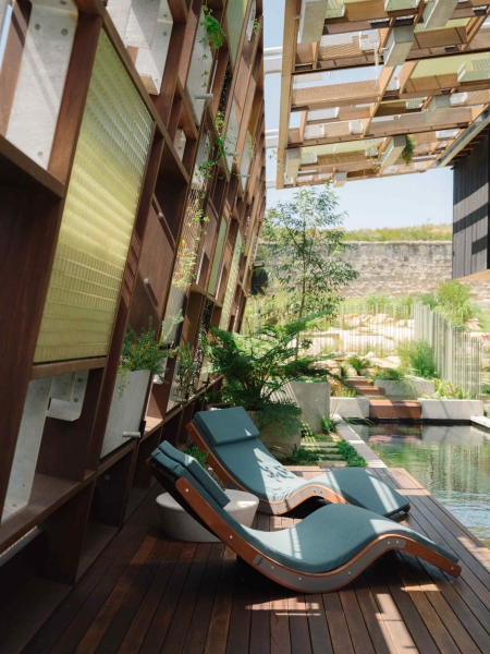 Inside the Carbon Positive Home With a Pool That Feels Like a Creek