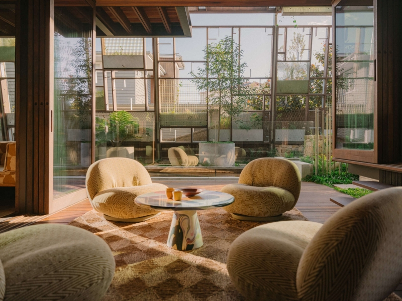 Inside the Carbon Positive Home With a Pool That Feels Like a Creek