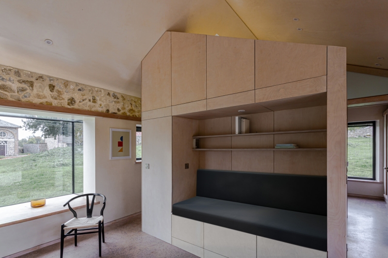 Inside the Pig Sty Turned Contemporary Holiday Stay