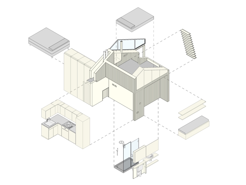 Inside the Pig Sty Turned Contemporary Holiday Stay