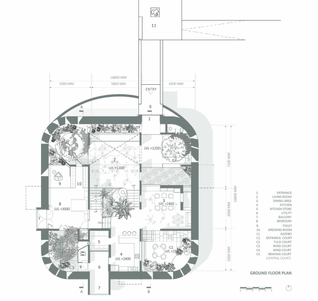 Meet the Home That Uses Brickwork as Both Structure and Sculpture