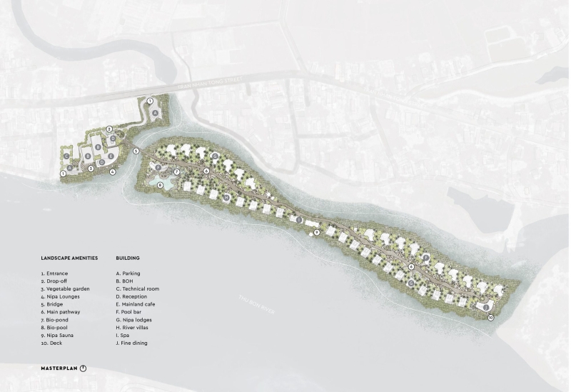 Namia River Retreat | LJ-Group Landscape Architecture + T3 ARCHITECTS