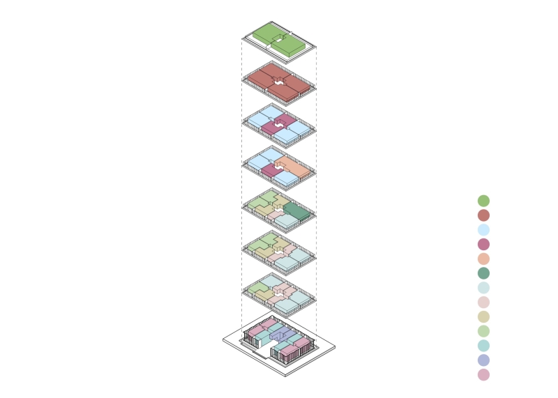 Refuga Wintergarden Tower | Atelier Kempe Thill + Abscis Architecten + UAU Collectiv