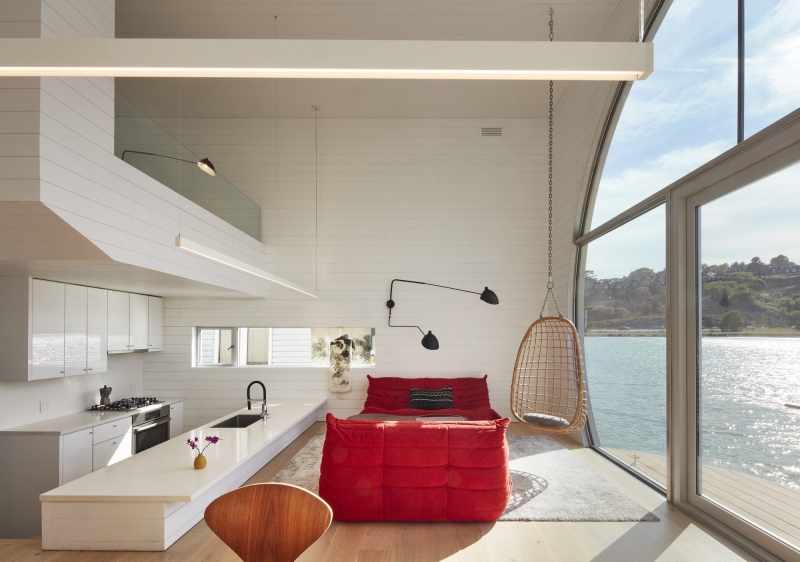 Sausalito Houseboat | Craig Steely Architecture