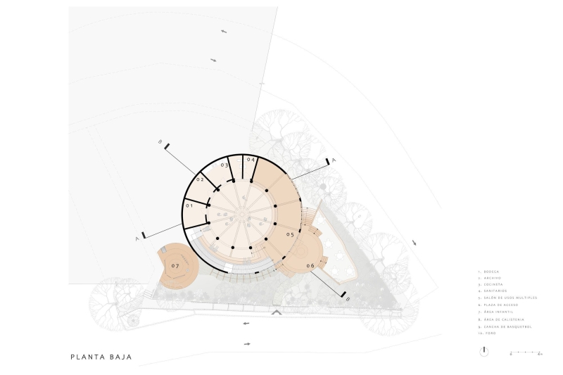 UH Infonavit Santa Fe Community Park | AMASA Estudio
